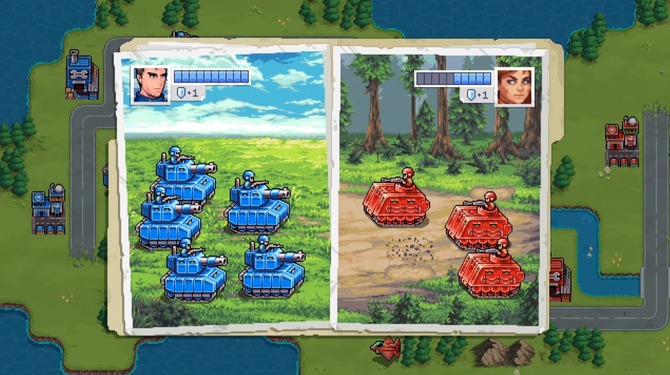 ゲームボーイウォーズアドバンス』調なドット絵戦術SLG『Warside