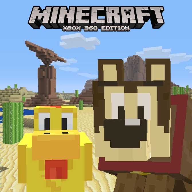 Xbox 360版 Minecraft に新テクスチャーパックが配信 海外アニメのようなコミカルな雰囲気に Game Spark 国内 海外ゲーム情報サイト