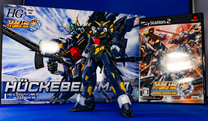 スパロボOG』プラモデル HG「ヒュッケバインMk-II」レビュー!少々難が