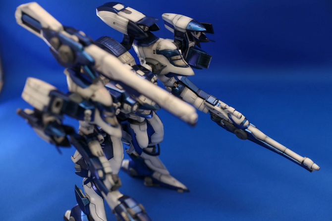 後編】『アーマード・コア4』1/72「インテリオル Y01-TELLUS テルス