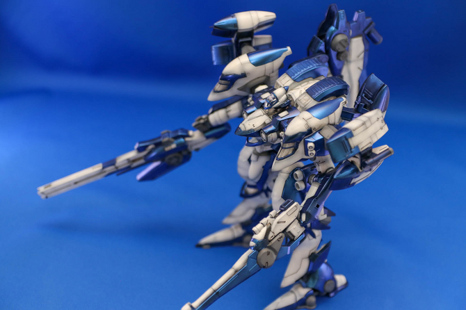 後編】『アーマード・コア4』1/72「インテリオル Y01-TELLUS テルス