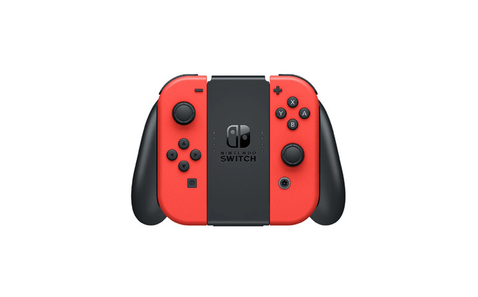 Nintendo Switch（有機ELモデル） マリオレッド」10月6日発売―マリオや