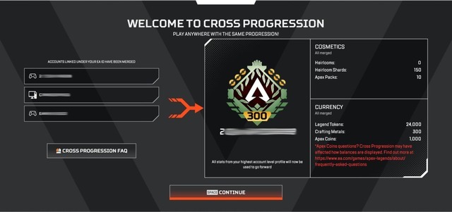 Apex Legends』、待望の機種間アカウント統合「クロスプログレッション」をシーズン19開始にあわせて提供 | Game*Spark - 国内・海外ゲーム情報サイト