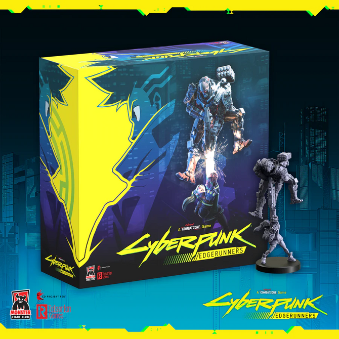 Cyberpunk: Edgerunners 限定版 ボードゲーム Cyberpunk Edgerunners: Combat Zone – Board Game Bliss