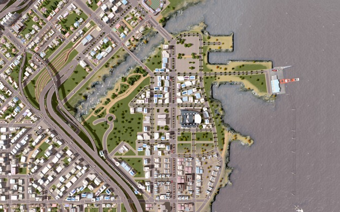 Cities Skylines でサンフランシスコを再現 衛星写真にすら見える脅威のスクリーンショット Game Spark 国内 海外ゲーム情報サイト