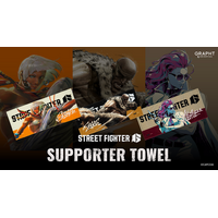GRAPHT、「ストリートファイター 6」サポータータオル新作3種（エレナ／サガット／ C.ヴァイパー）を発売　公式ECで1月22日予約開始