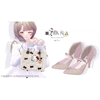   ダイアナ株式会社がメタバースファッション「  ダイアナ×サンリオキャラクターズコラボシューズ  」を3/4(水)発売 