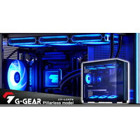 【TSUKUMO】G-GEAR、LEDとピラーレスデザインのゲーミングPC「G-GEAR ピラーレスモデル」を発売