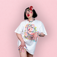 Youtube登録者58万人超！ブリアナ・ギガンテの顔面(実写)と全身(実写)がプリントされたTシャツを5月20日23時59分まで期間限定で新発売！