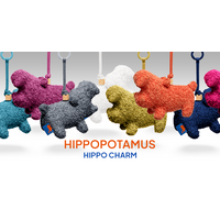 オーガニックタオルブランド「Hippopotamus」より、ヒポチャームが登場