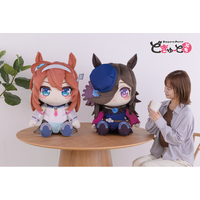 ゲーム『ウマ娘 プリティーダービー』より、「ミホノブルボン」「ライスシャワー」が特大ぬいぐるみブランド「どきゅーとぷち」に登場！TAITO GEAR&GOODSにて6月19日(金)より予約受付開始！