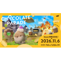 最大3人で楽しめるローグライクアクション『Chocolate Parade』、2026年11月6日にSteamで発売決定！Steam Next Festに参加！