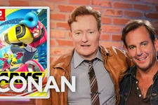 ゲーム下手コナンとLEGOバットマンの声優が『ARMS』で対決!―大興奮のどつきあい 画像