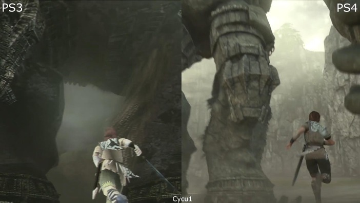 『ワンダと巨像』PS4/PS3の比較映像―グラフィックが大幅進化!