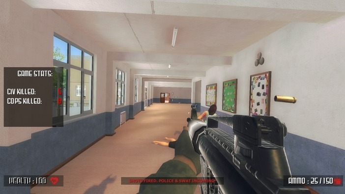 近日発売予定のPC向け学校銃乱射テーマFPSが物議―慈善団体もValveに対し削除要請へ