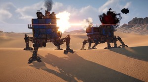 自分だけの動く基地を組み立て砂漠で戦うPvPvE『SAND』ゲームプレイ映像！ベータテストは夏開催 画像